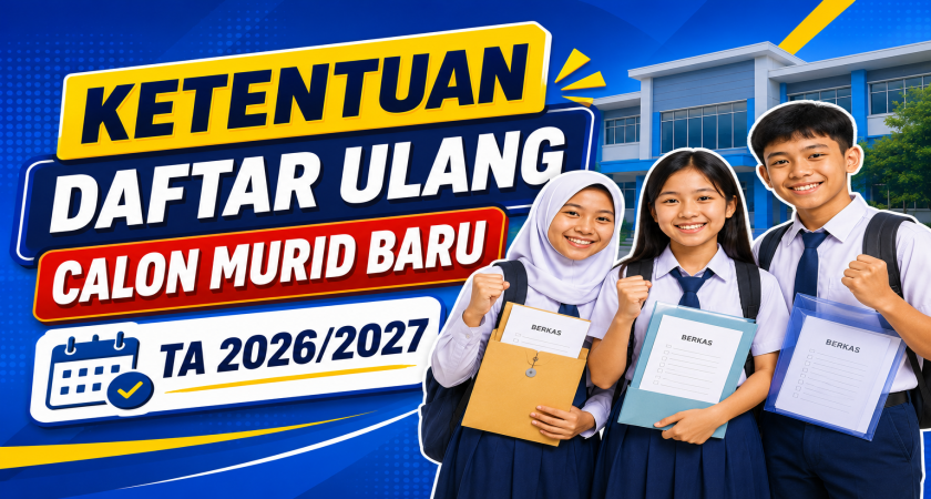 Daftar Ulang Calon Murid Baru Kelas 7 Tahun Ajaran 2026/2027